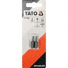 Biti de 25 mm 1/4" cu cap Torx T8 Yato..